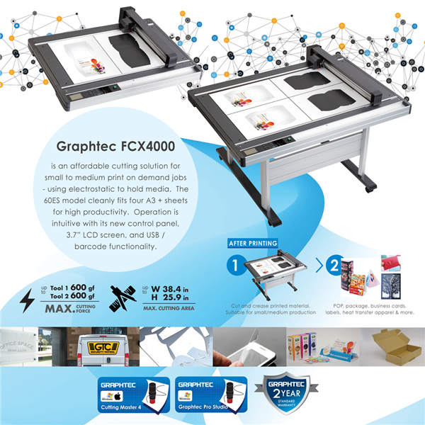 Graphtec FCX4000 Flatbed Cutter